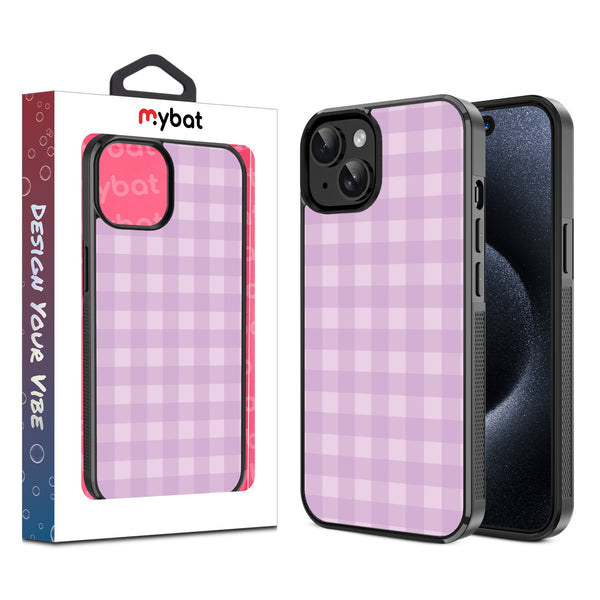 MyBat Design Lab Series Case for Apple iPhone 17e / 16e / 14 / 13 - Purple Plaid - MIP14CSLESM483-1.jpg