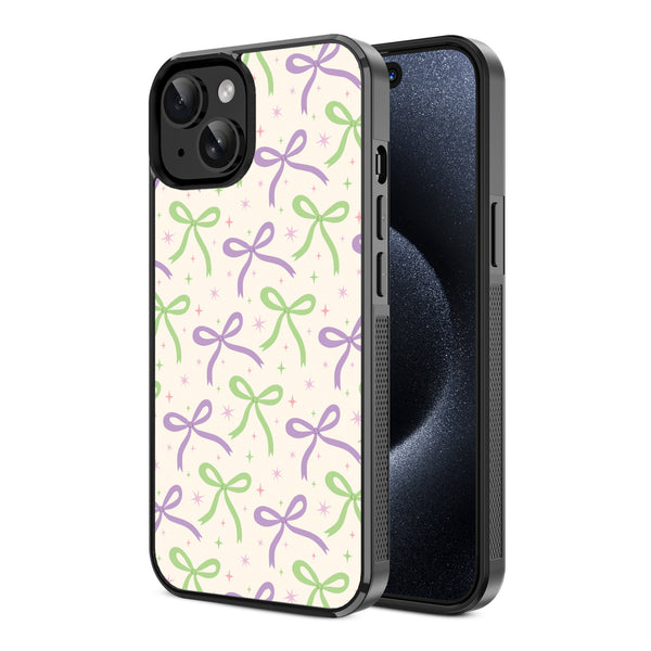 MyBat Design Lab Series Case for Apple iPhone 17e / 16e / 14 / 13 - Blooming Bows - MIP14CSLESM493-2.jpg