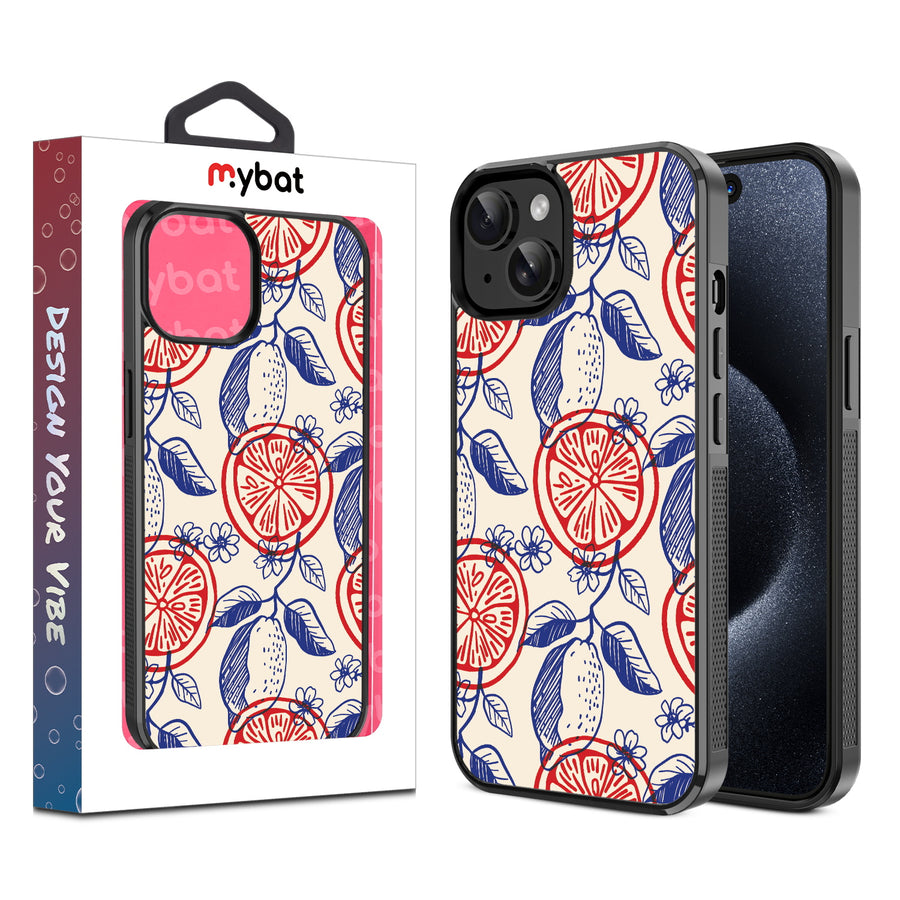 MyBat Design Lab Series Case for Apple iPhone 17e / 16e / 14 / 13 – Summer Citrus - MIP14CSLESM526.JPG