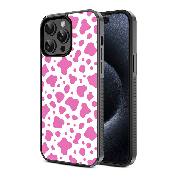 MyBat Design Lab Series Case for Apple iPhone 14 Pro (6.1) - Pink Cow Print - MIP14PCSLESM015-2.jpg