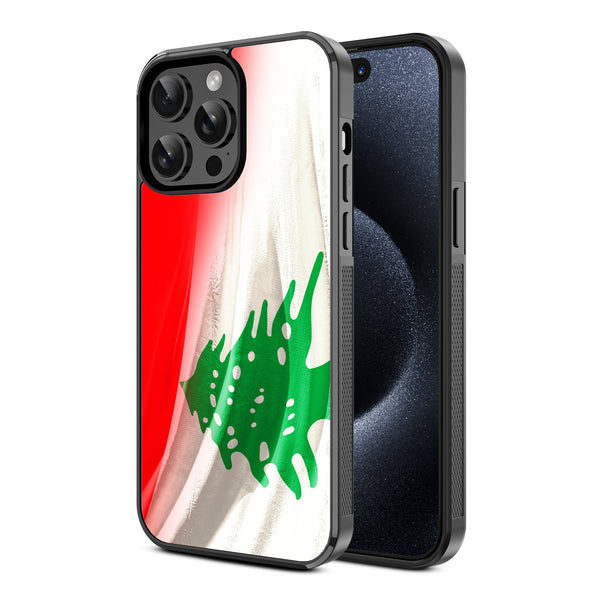 MyBat Design Lab Series Case for Apple iPhone 14 Pro (6.1) - Lebanese Flag - MIP14PCSLESM033-2.jpg
