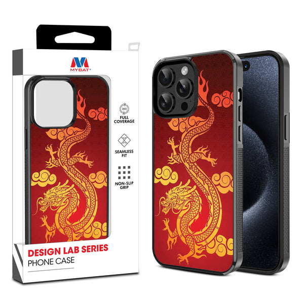 MyBat Design Lab Series Case for Apple iPhone 14 Pro (6.1) - Golden Dragon - MIP14PCSLESM213-1.jpg