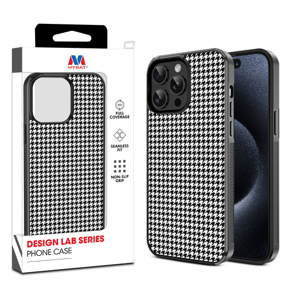MyBat Design Lab Series Case for Apple iPhone 14 Pro (6.1) - Classic Houndstooth - MIP14PCSLESM215-1.jpg