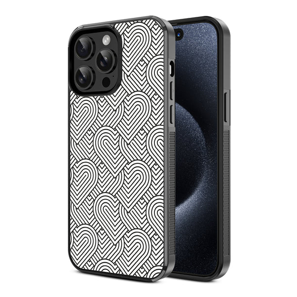 MyBat Design Lab Series Case for Apple iPhone 14 Pro (6.1) - Hearts Aligned - MIP14PCSLESM331-2.jpg