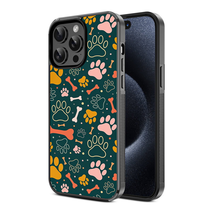 MyBat Design Lab Series Case for Apple iPhone 14 Pro Max (6.7) - Paw Prints & Bones - MIP14PMCSLESM003-2.jpg