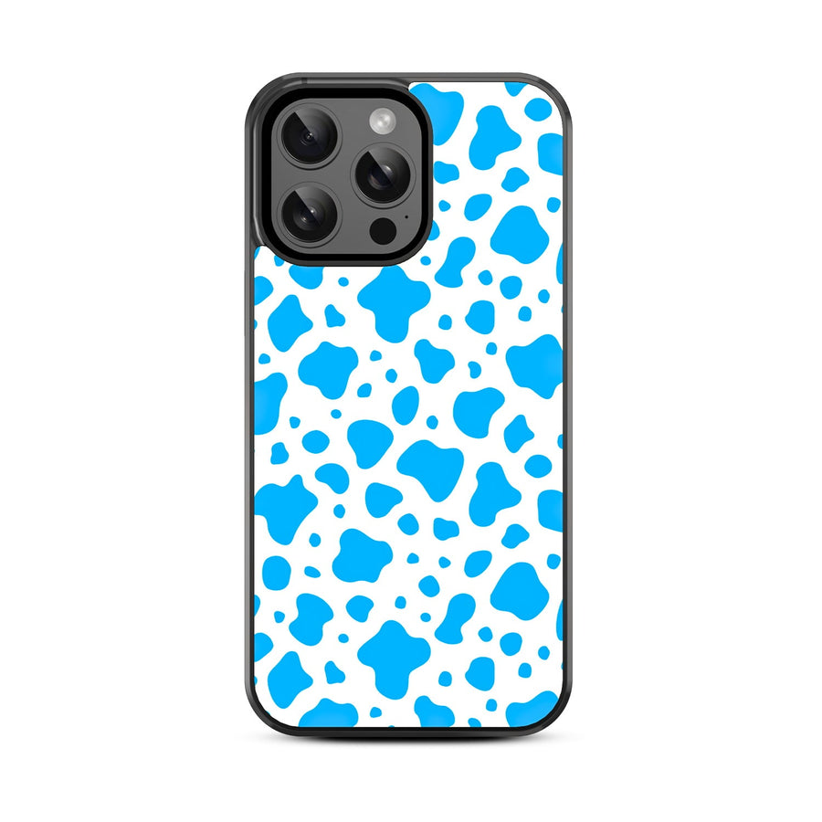 MyBat Design Lab Series Case for Apple iPhone 14 Pro Max (6.7) - Blue Cow Print