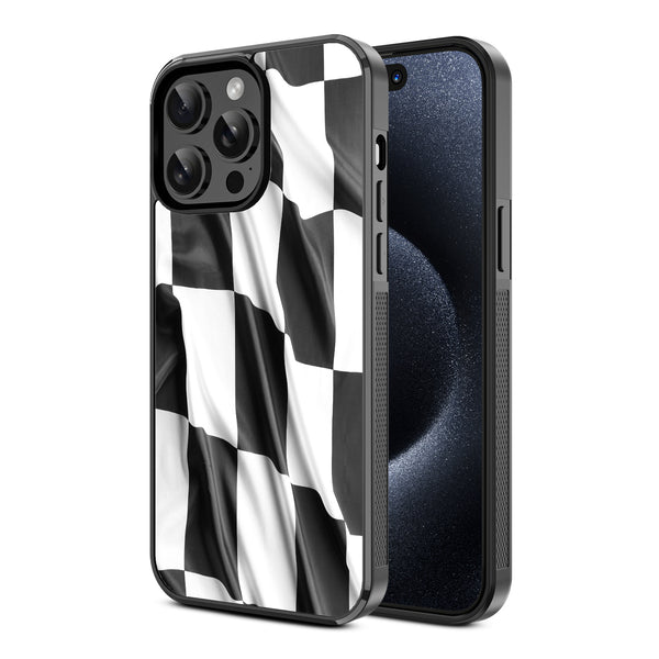 MyBat Design Lab Series Case for Apple iPhone 14 Pro Max (6.7) - Racing Flag - MIP14PMCSLESM040-2.jpg