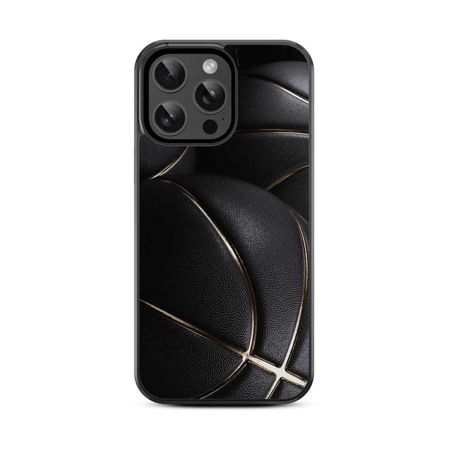 MyBat Design Lab Series Case for Apple iPhone 14 Pro Max (6.7) - Black Basketballs