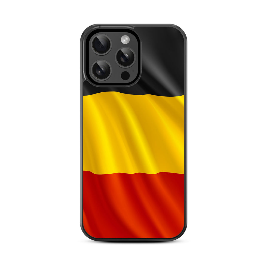 MyBat Design Lab Series Case for Apple iPhone 14 Pro Max (6.7) - Belgium Flag - MIP14PMCSLESM142-3.jpg