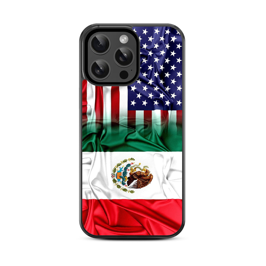 MyBat Design Lab Series Case for Apple iPhone 14 Pro Max – Mexican-American Flag - MIP14PMCSLESM168-3.jpg