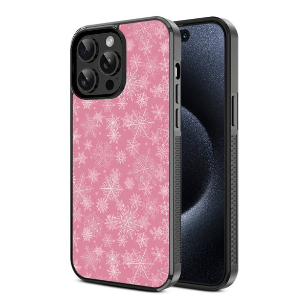 MyBat Design Lab Series Case for Apple iPhone 14 Pro Max (6.7) - Pink Snowflakes - MIP14PMCSLESM282-2.jpg