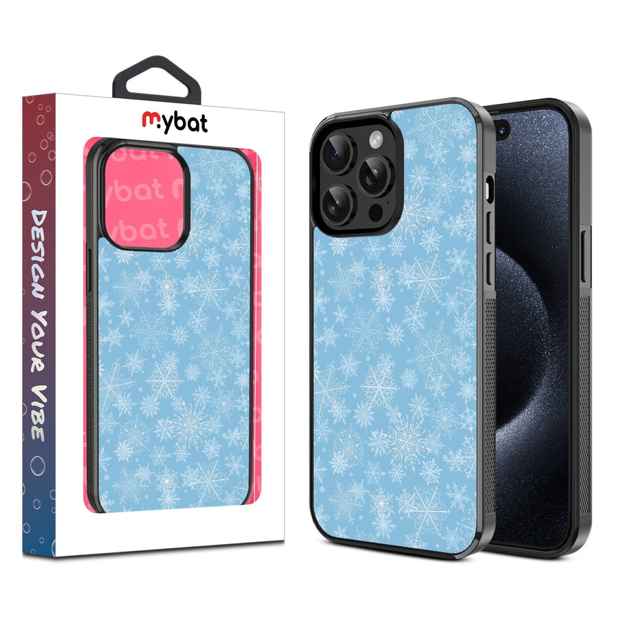 MyBat Design Lab Series Case for Apple iPhone 14 Pro Max (6.7) - Blue Snowflakes