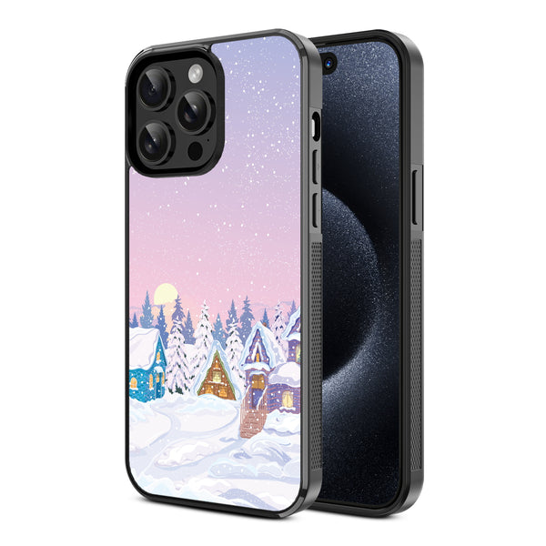 MyBat Design Lab Series Case for Apple iPhone 14 Pro Max (6.7) - Snow Globe Village - MIP14PMCSLESM304-2.jpg