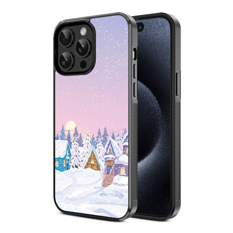 MyBat Design Lab Series Case for Apple iPhone 14 Pro Max (6.7) - Snow Globe Village - MIP14PMCSLESM304-2.jpg