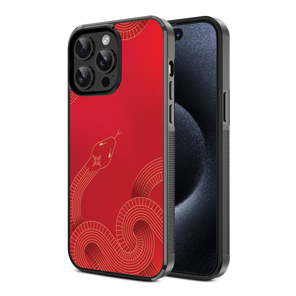 MyBat Design Lab Series Case for Apple iPhone 14 Pro Max (6.7) - Slithering into a New Year - MIP14PMCSLESM316-2.jpg