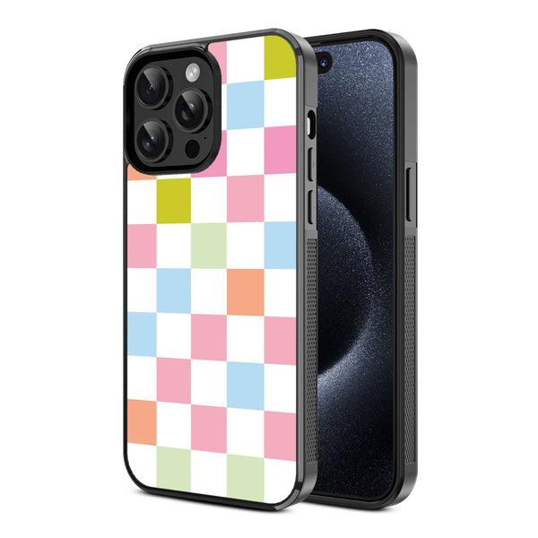 MyBat Design Lab Series Case for Apple iPhone 14 Pro Max - Pastel Check - MIP14PMCSLESM480-2.jpg