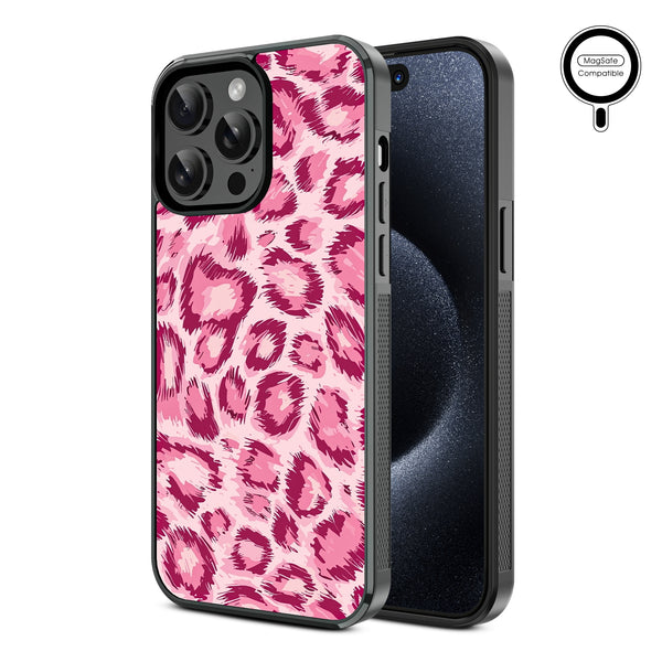 MyBat Design Lab Series MagSafe Case for Apple iPhone 14 Pro Max (6.7) - Pink Leopard Print - MIP14PMCSLESMSM007-2.jpg