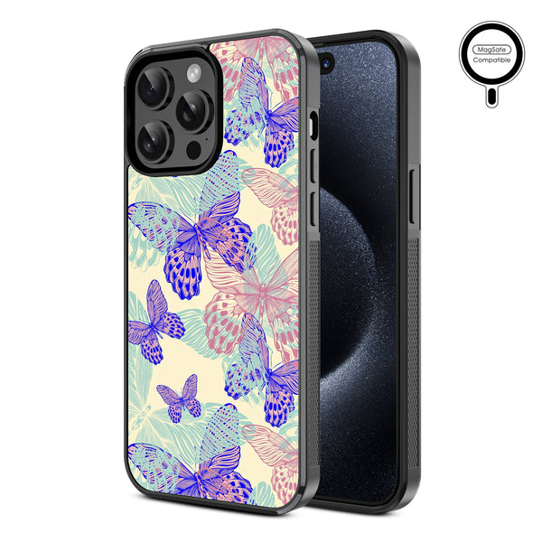 MyBat Design Lab Series MagSafe Case for Apple iPhone 14 Pro Max (6.7) - Butterflies - MIP14PMCSLESMSM019-2.jpg