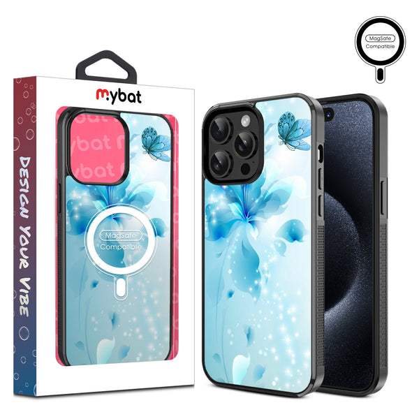 MyBat Design Lab Series MagSafe Case for Apple iPhone 14 Pro Max (6.7) - Butterfly & Flowers - MIP14PMCSLESMSM020-1.jpg