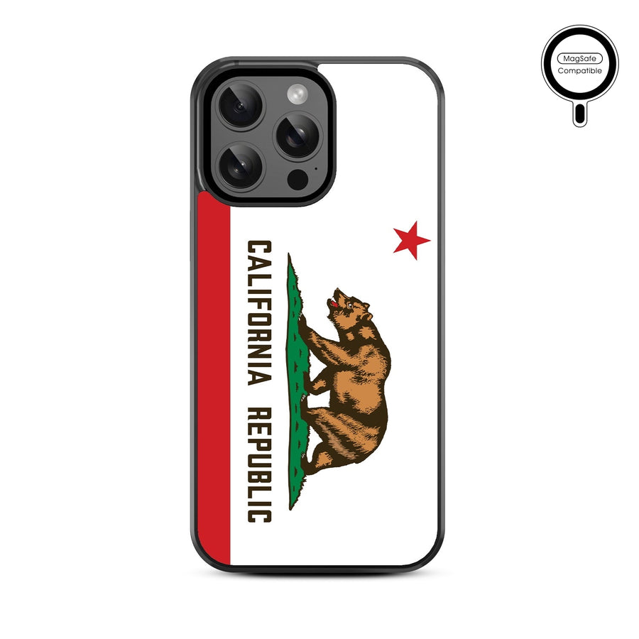 MyBat Design Lab Series MagSafe Case for Apple iPhone 14 Pro Max (6.7) - California State Flag