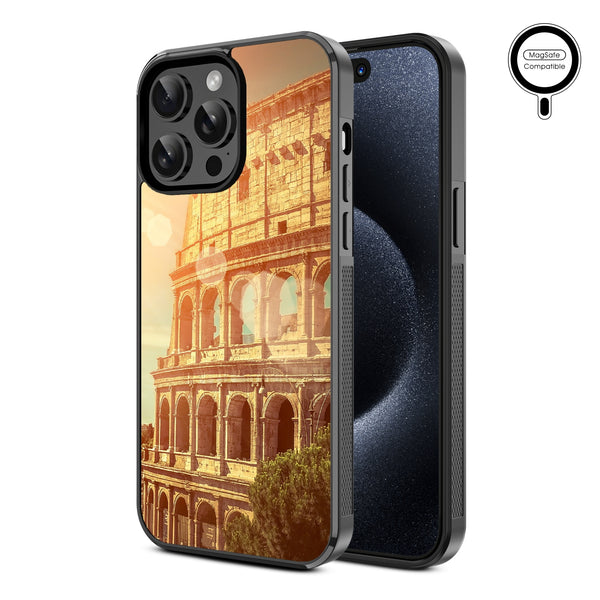 MyBat Design Lab Series MagSafe Case for Apple iPhone 14 Pro Max (6.7) - Roman Colosseum - MIP14PMCSLESMSM049-2.jpg