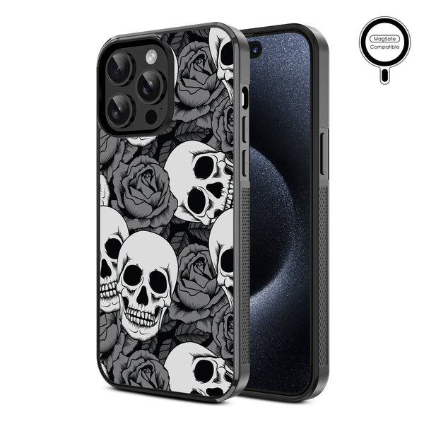MyBat Design Lab Series MagSafe Case for Apple iPhone 14 Pro Max (6.7) - Skull Garden - MIP14PMCSLESMSM081-2.jpg