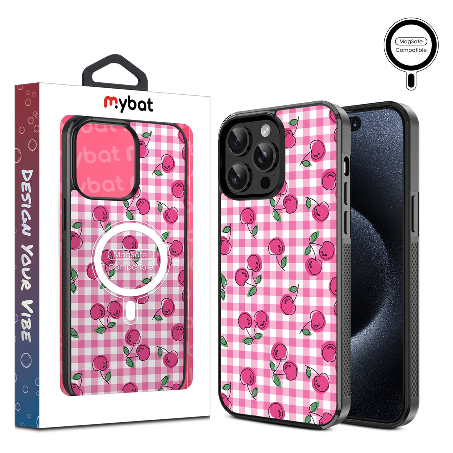 MyBat Design Lab Series MagSafe Case for Apple iPhone 14 Pro Max (6.7) - Pink Cherries - MIP14PMCSLESMSM100-1.jpg