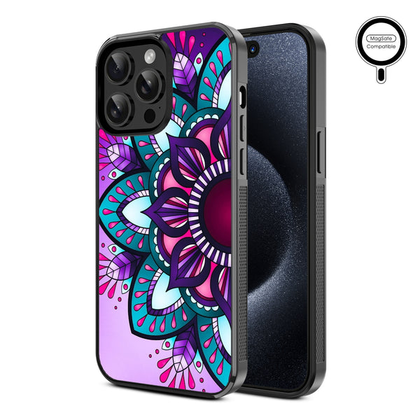 MyBat Design Lab Series MagSafe Case for Apple iPhone 14 Pro Max (6.7) - Flower Mandala - MIP14PMCSLESMSM112-2.jpg