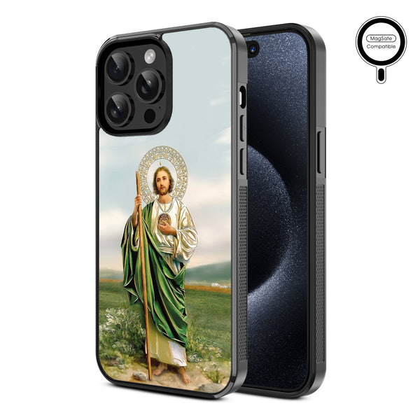 MyBat Design Lab Series MagSafe Case for Apple iPhone 14 Pro Max (6.7) - Saint Judas - MIP14PMCSLESMSM138-2.jpg