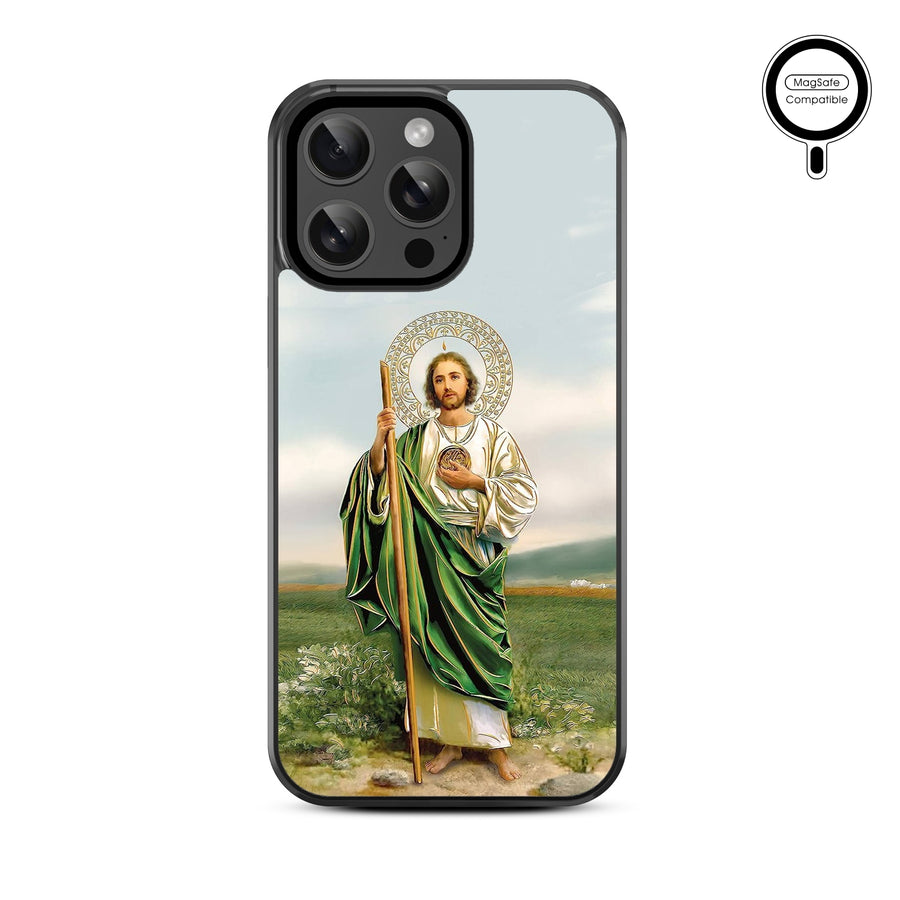 MyBat Design Lab Series MagSafe Case for Apple iPhone 14 Pro Max (6.7) - Saint Judas - MIP14PMCSLESMSM138-3.jpg