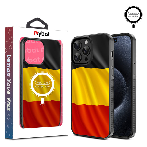 MyBat Design Lab Series MagSafe Case for Apple iPhone 14 Pro Max (6.7) - Belgium Flag - MIP14PMCSLESMSM142-1.jpg