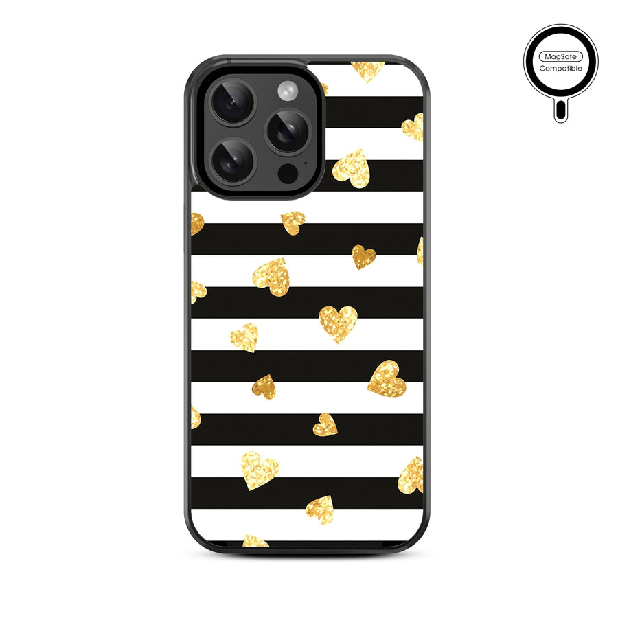 MyBat Design Lab Series MagSafe Case for Apple iPhone 14 Pro Max (6.7) - Heart of Gold - MIP14PMCSLESMSM166-3.jpg