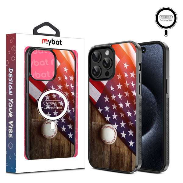 MyBat Design Lab Series MagSafe Case for Apple iPhone 14 Pro Max (6.7) - Patriotic Pitch - MIP14PMCSLESMSM172-1.jpg