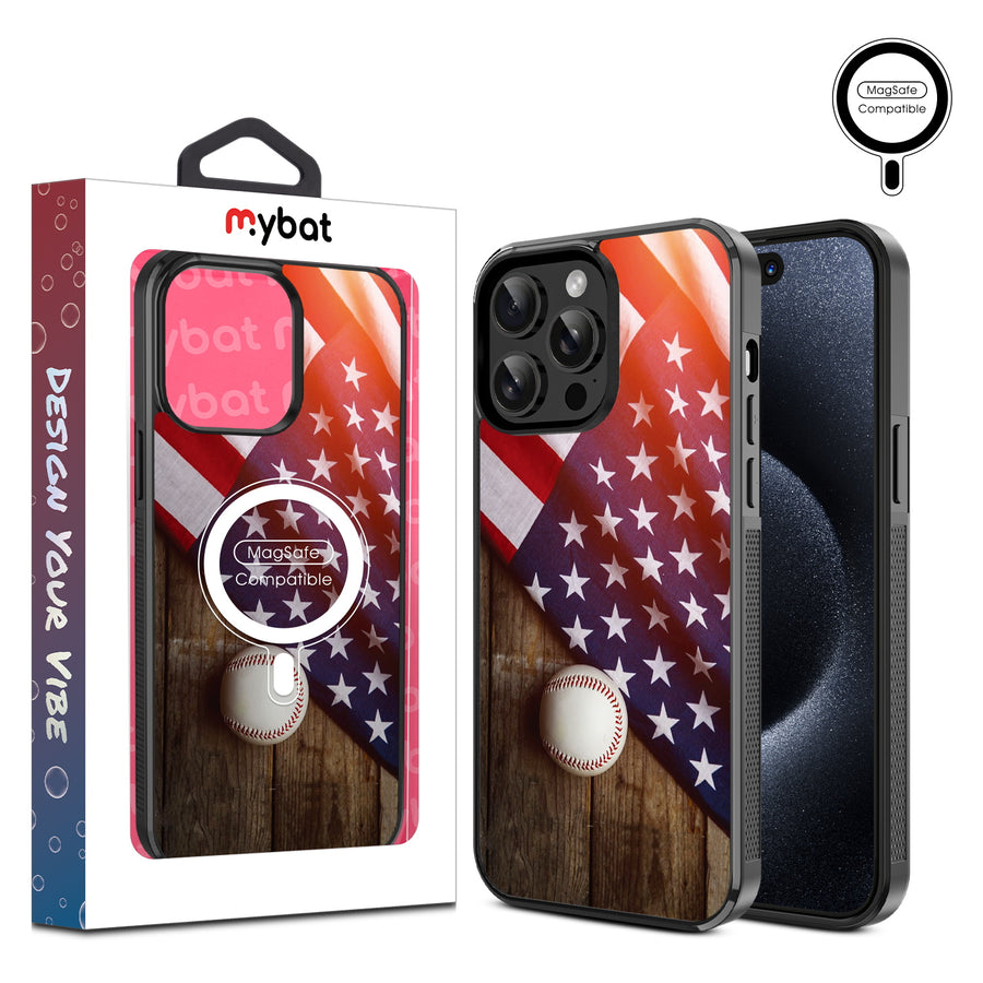 MyBat Design Lab Series MagSafe Case for Apple iPhone 14 Pro Max (6.7) - Patriotic Pitch - MIP14PMCSLESMSM172-1.jpg