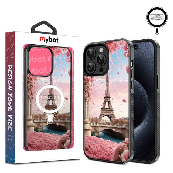 MyBat Design Lab Series MagSafe Case for Apple iPhone 14 Pro Max (6.7) - Paris In Bloom - MIP14PMCSLESMSM183-1.jpg