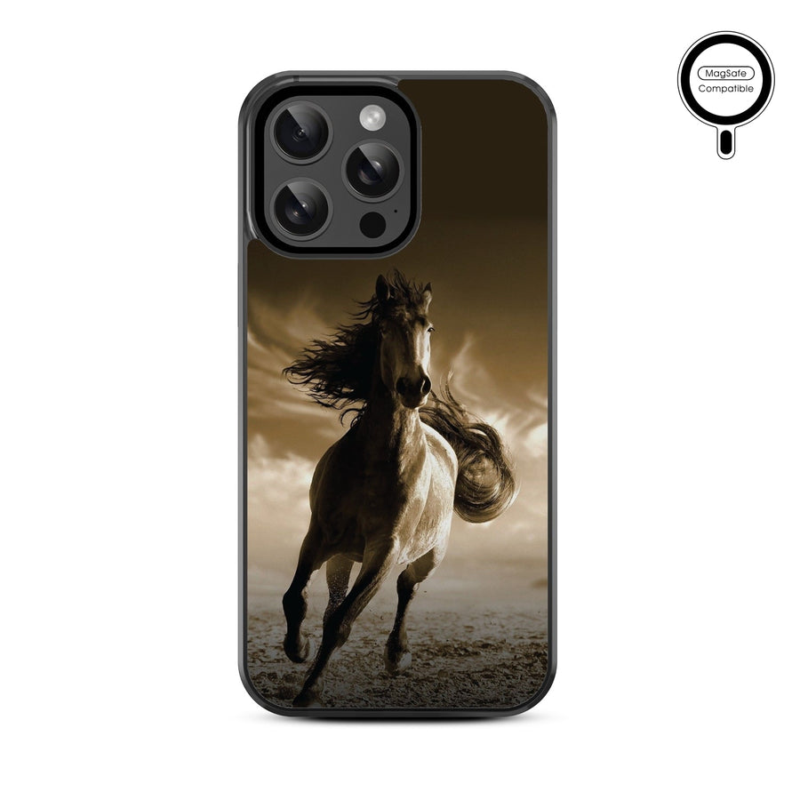 MyBat Design Lab Series MagSafe Case for Apple iPhone 14 Pro Max (6.7) - Wild Horse