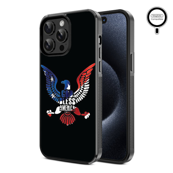 MyBat Design Lab Series MagSafe Case for Apple iPhone 14 Pro Max (6.7) - God Bless America - MIP14PMCSLESMSM261-2.jpg