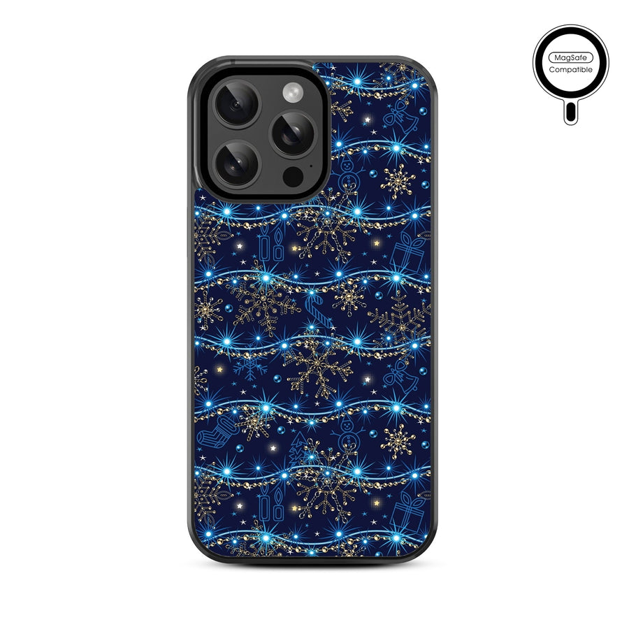 MyBat Design Lab Series MagSafe Case for Apple iPhone 14 Pro Max (6.7) - Snowflake Twinkle