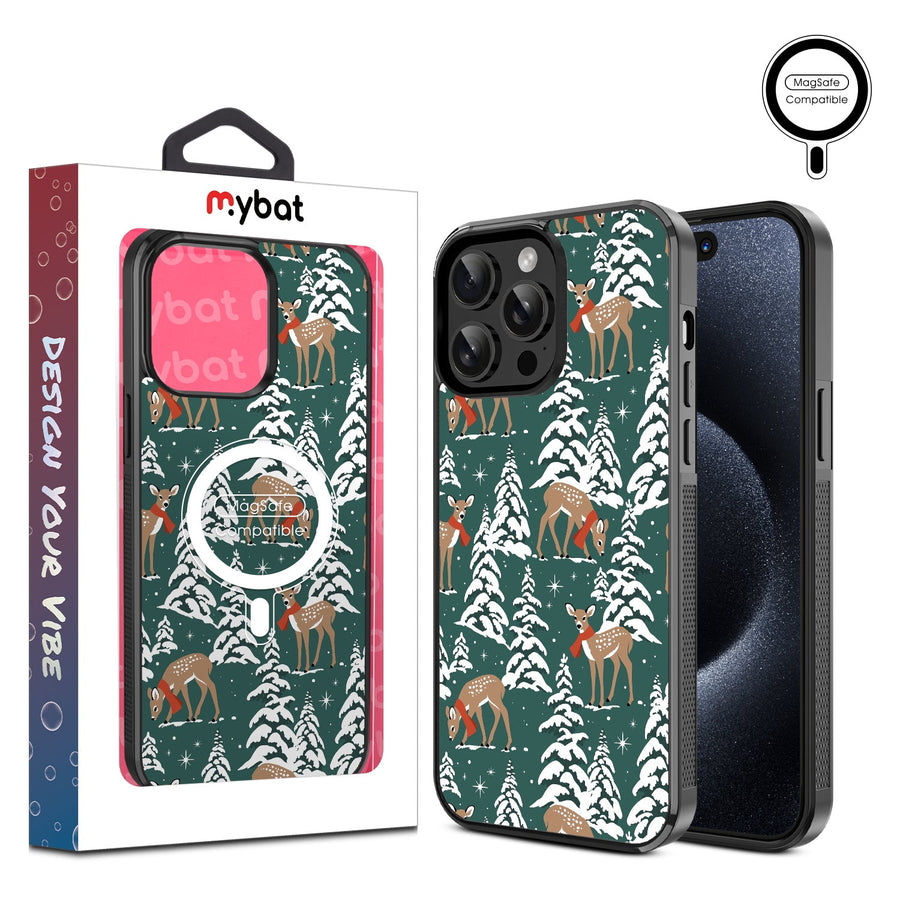 MyBat Design Lab Series MagSafe Case for Apple iPhone 14 Pro Max (6.7) - Pine & Prancer