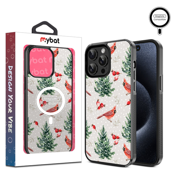 MyBat Design Lab Series MagSafe Case for Apple iPhone 14 Pro Max (6.7) - Winter Cardinals - MIP14PMCSLESMSM298-1.jpg