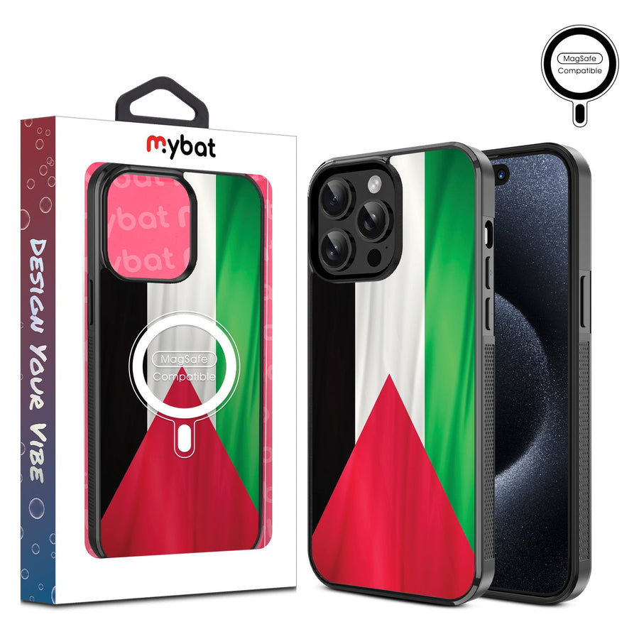 MyBat Design Lab Series MagSafe Case for Apple iPhone 14 Pro Max (6.7) - Palestine Flag