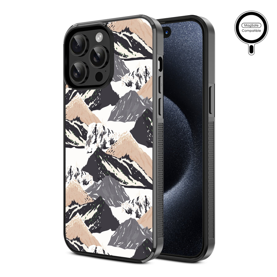 MyBat Design Lab Series MagSafe Case for Apple iPhone 14 Pro Max (6.7) - Rocky Peaks - MIP14PMCSLESMSM323-2.jpg