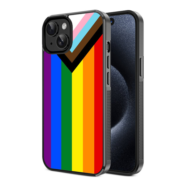 MyBat Design Lab Series Case for Apple iPhone 15 (6.1) - LGBTQ+ Flag - MIP15CSLESM034-2.jpg