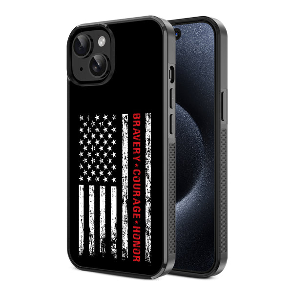 MyBat Design Lab Series Case for Apple iPhone 15 (6.1) - Firefighter Flag - MIP15CSLESM041-2.jpg