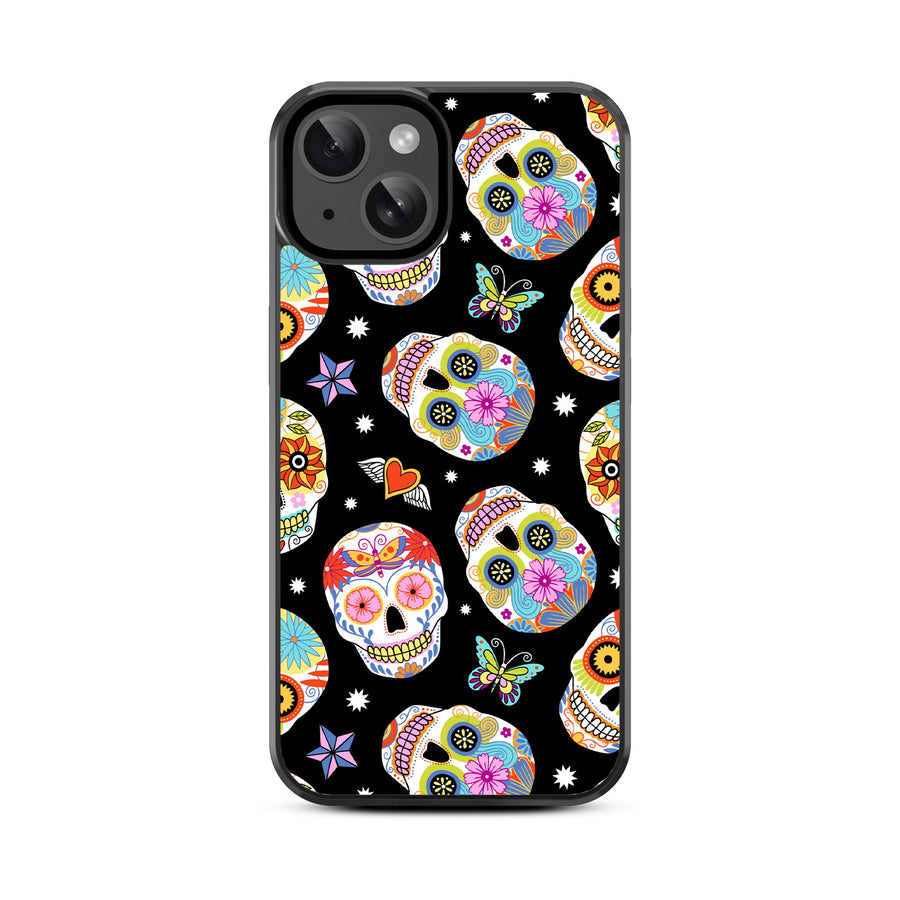 MyBat Design Lab Series Case for Apple iPhone 15 (6.1) - Day of the Dead - MIP15CSLESM056-3.jpg
