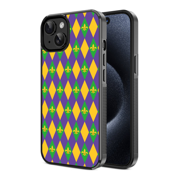MyBat Design Lab Series Case for Apple iPhone 15 (6.1) - Mardi Gras - MIP15CSLESM057-2.jpg