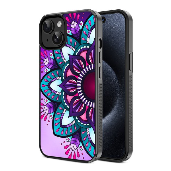 MyBat Design Lab Series Case for Apple iPhone 15 (6.1) - Flower Mandala - MIP15CSLESM112-2.jpg