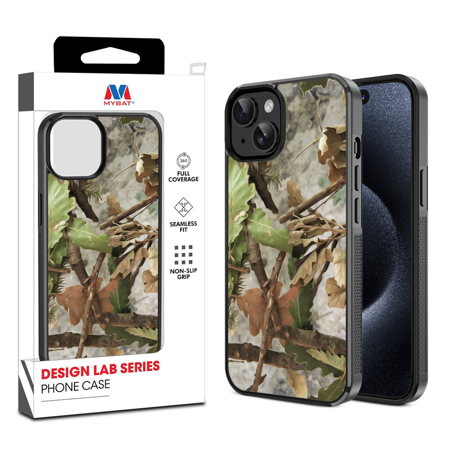 MyBat Design Lab Series Case for Apple iPhone 15 (6.1) - Forest Camouflage