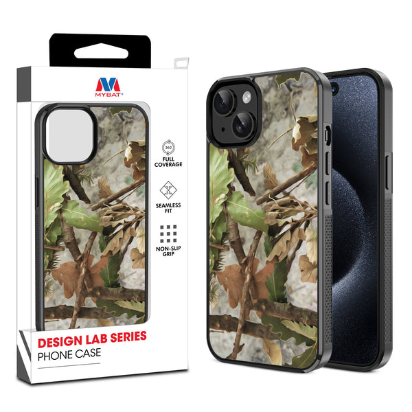 MyBat Design Lab Series Case for Apple iPhone 15 (6.1) - Forest Camouflage - MIP15CSLESM117-1.jpg