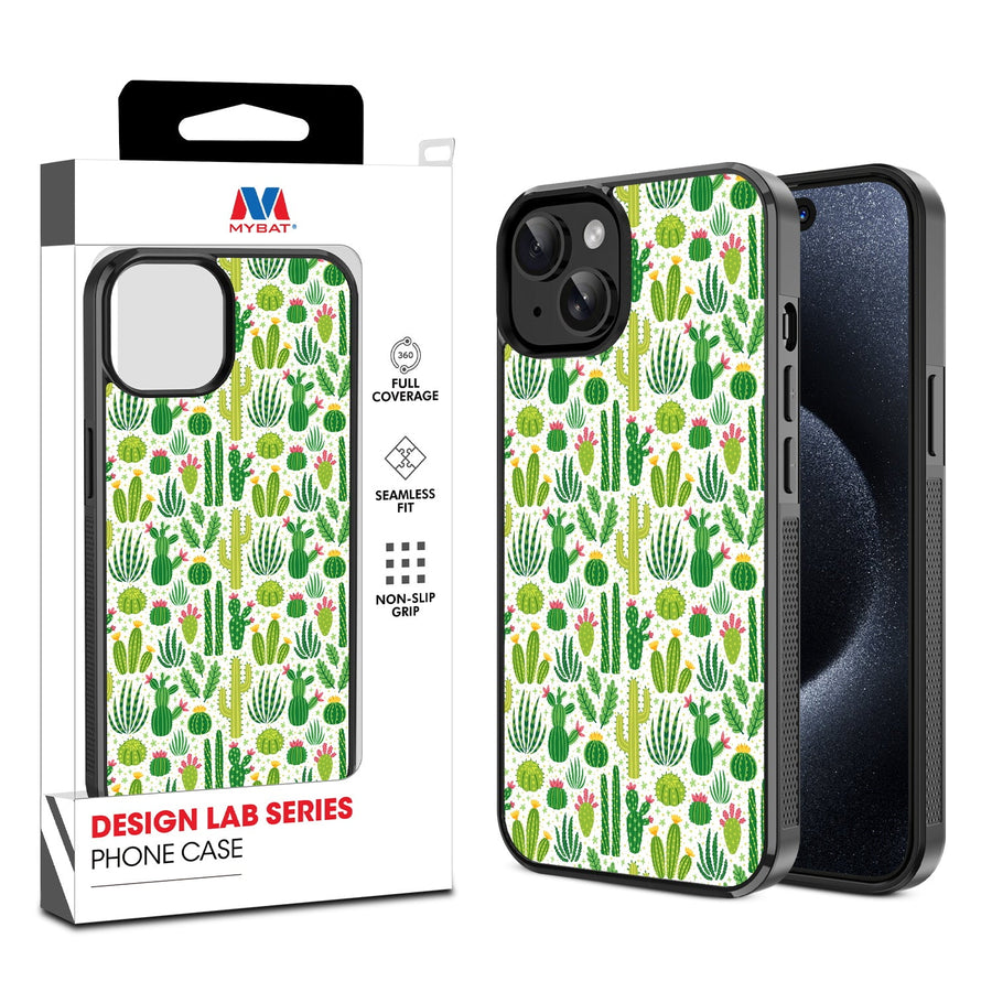 MyBat Design Lab Series Case for Apple iPhone 15 (6.1) - Succulents